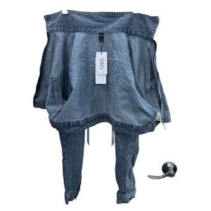 Dazy Women’s Cropped Medium Jean Jacket